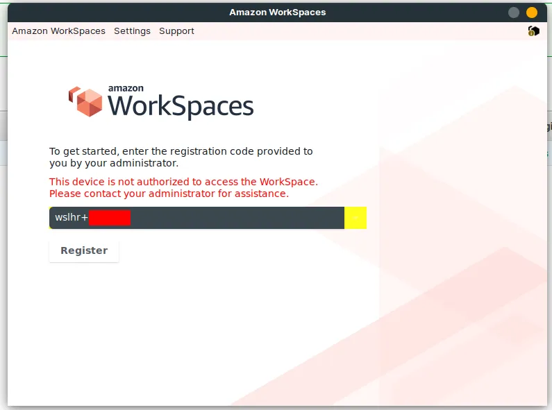 AWS WorkSpaces